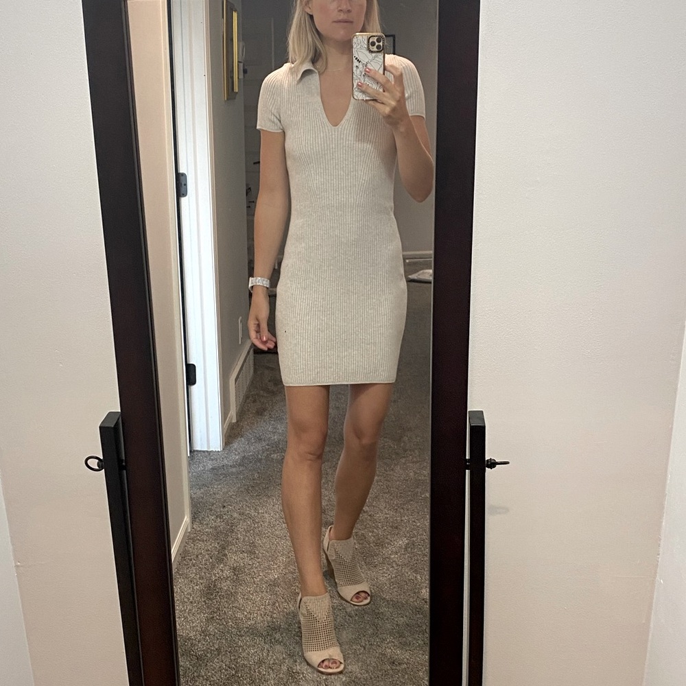 Abercrombie knit polo dress